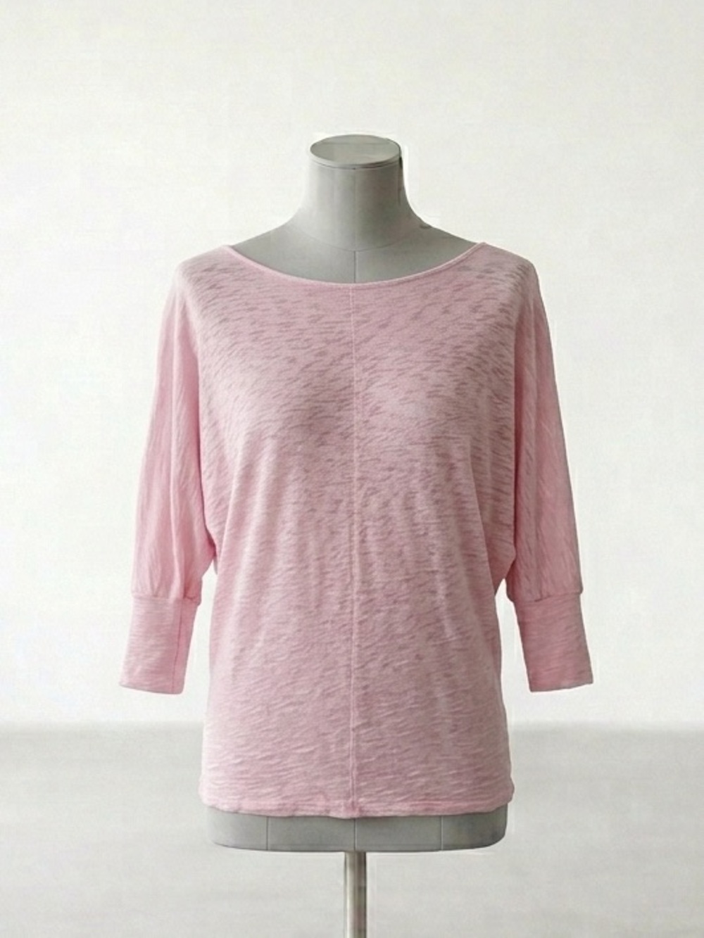 Y2K Lightweight Pink Boatneck Top by Velvet